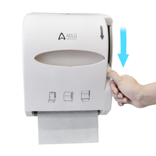 A1-13 Lever Activated Roll Towel Dispenser - Image 2