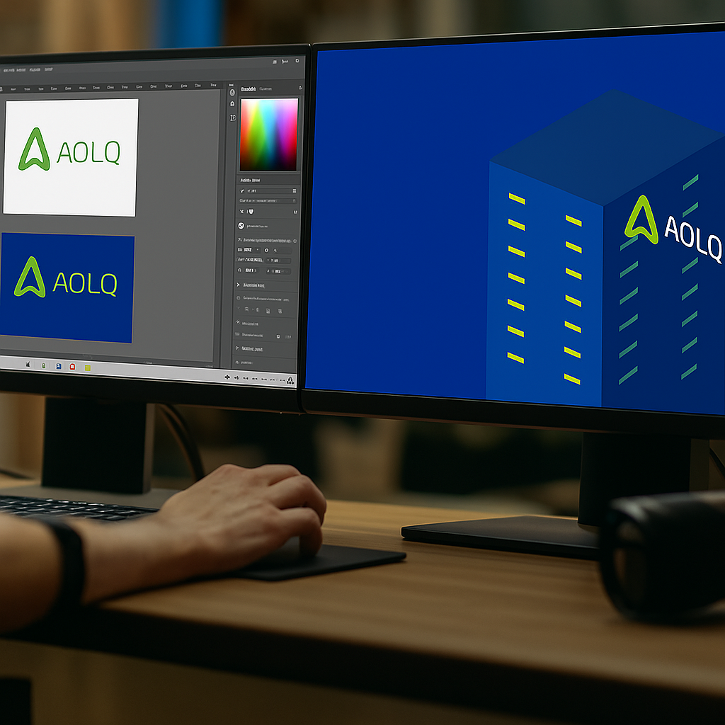 Aolq offers precise multi color logo customization services with 20+ years expertise engineer at an affordable price