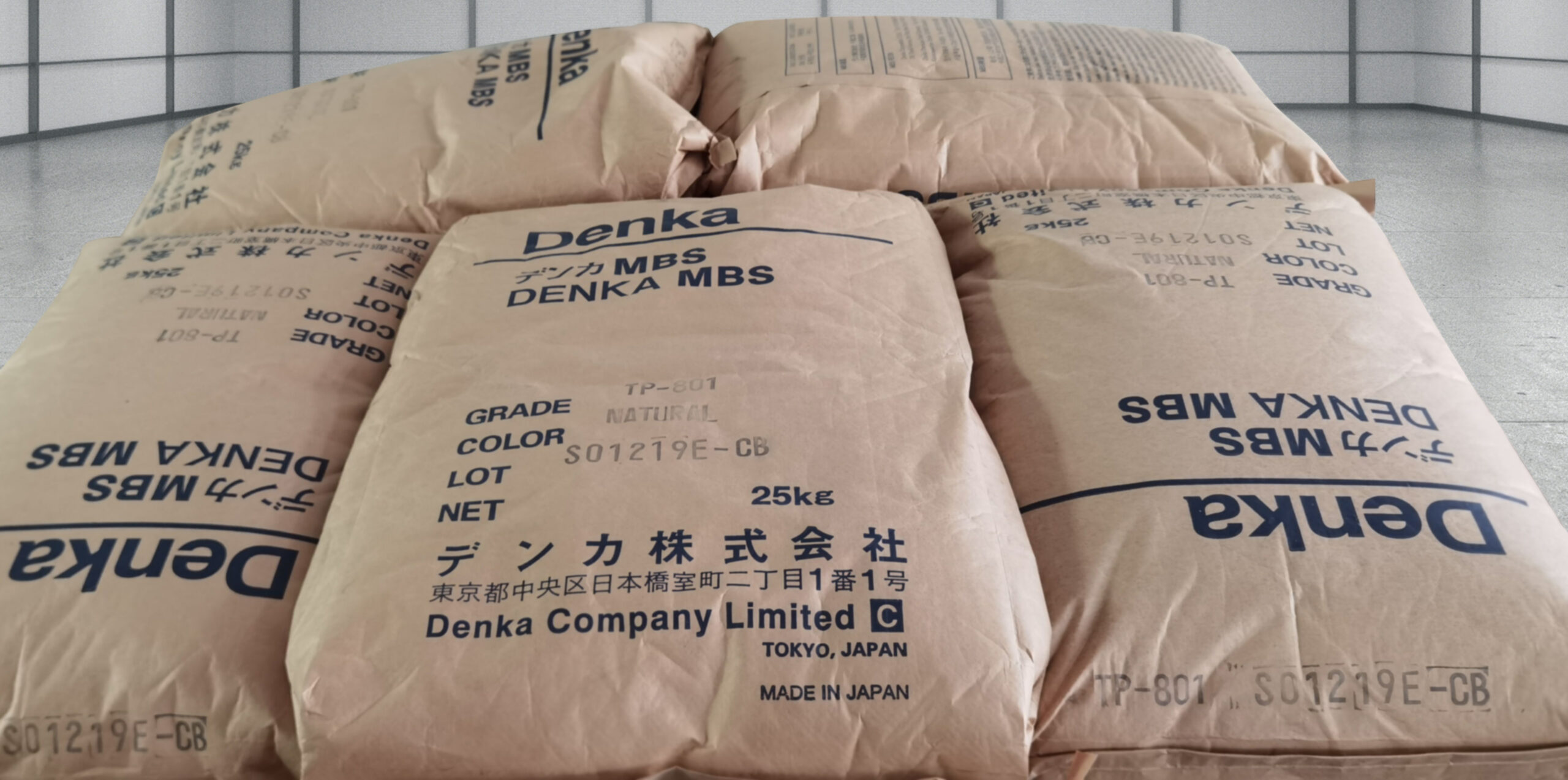 Aolq uses high quality denka raw material from japan to manufacture quality products for our customer
