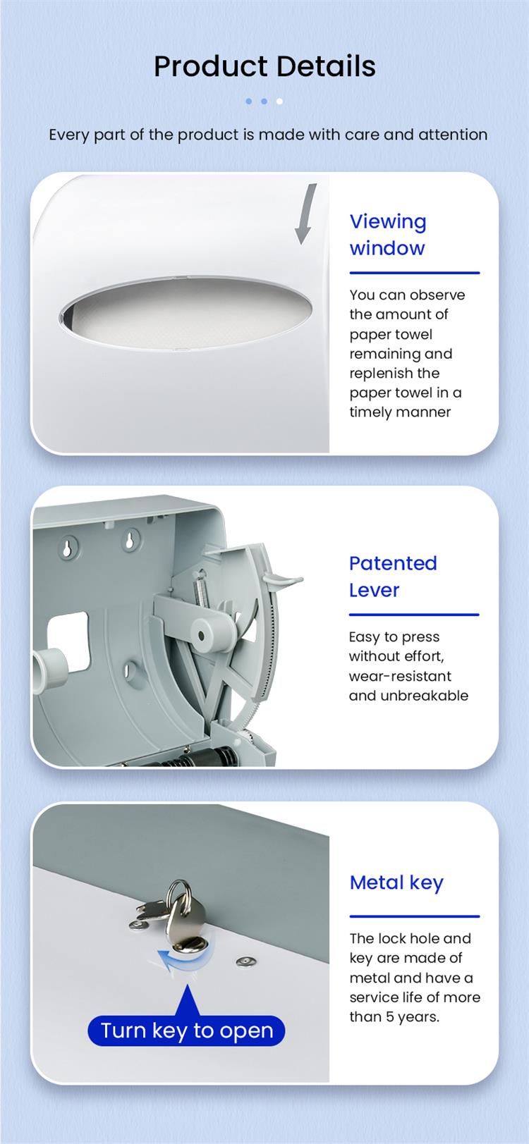 Manual Paper Towel Dispenser